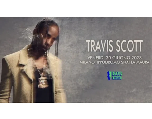 3 Biglietti concerto Travis Scott Ippodromo SNAI Milano 30/06/2023 - 130€ CAD