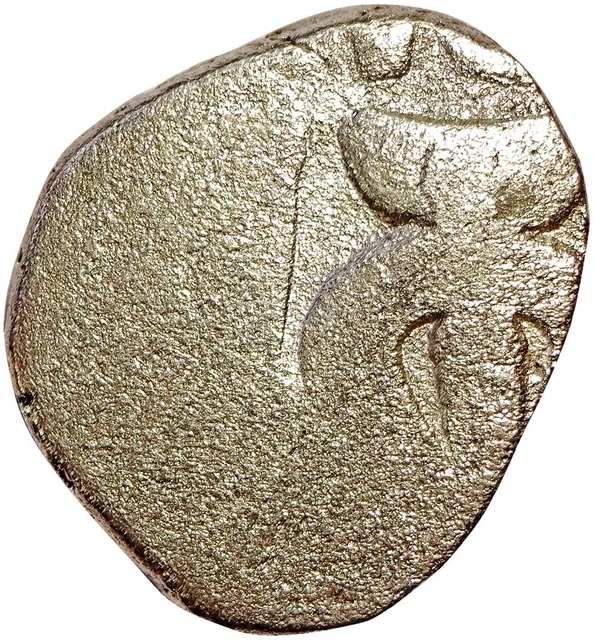 India Ancient - Gurjara Pratihara - Bhoja I (836-885 Ad) Silver 1 Dramma  #Hr2