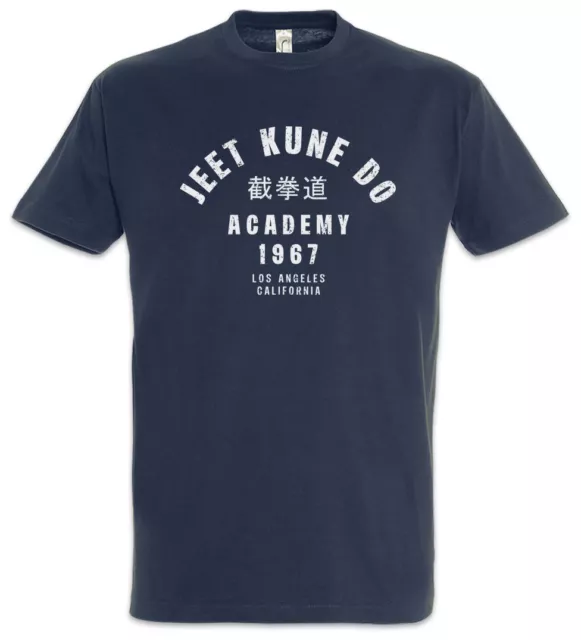 T-SHIRT JEET KUNE DO ACADEMY BRUCE ARTI MARZIALI ARTI MARZIALI STILE Lee cinese karate