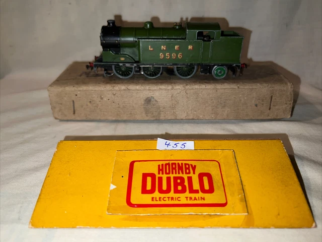 Hornby Dublo 3 Rail LNER 9596 0-6-2T Loco Serviced