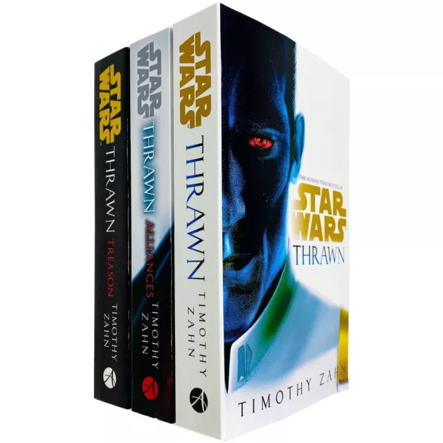 Star Wars: Thrawn Series Books 1 - 3 Collection Set by Timothy Zahn Thrawn,Allia