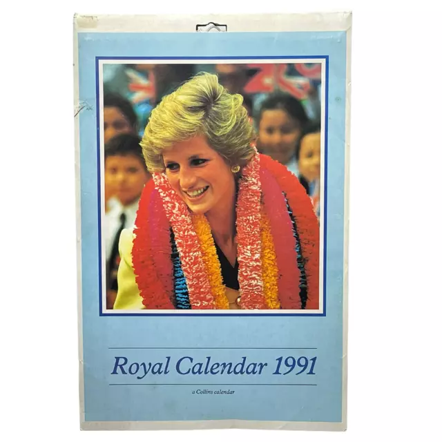 Prinzessin Diana Spencer Royal Kalender 1991 UK