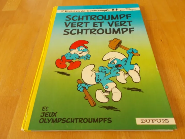 Bd Les Schtroumpfs Tome 9 En Eo Dupuis / Peyo Be