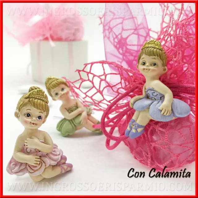 Magnete A Forma Di Ballerina In Resina Bomboniere Comunione Bambina Offerta