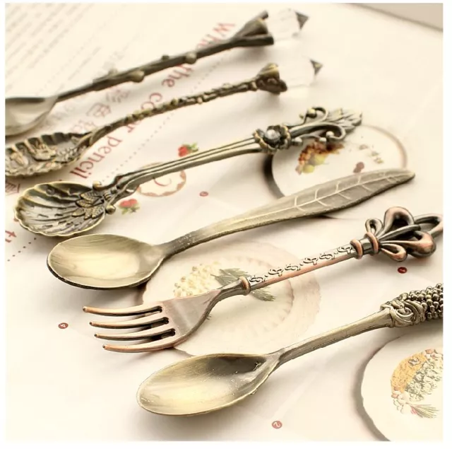 Vintage Spoons High Tea forks Coffee Tea Spoon stylish spoon each designs