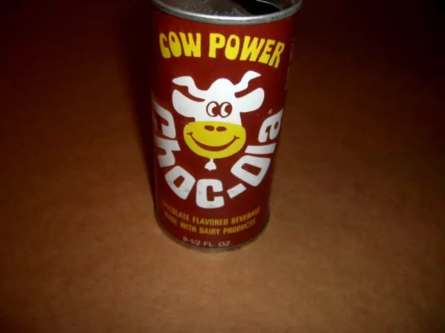 Shakolet Chocolate Drink Soda 11.5 OZ. Can 1970's Original Jucie Tab