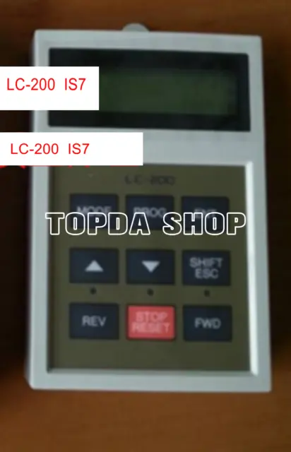 1pc for LS IS5 Inverter Operation Panel LC-200 IP5A Control Panel IS7 S100 Panel