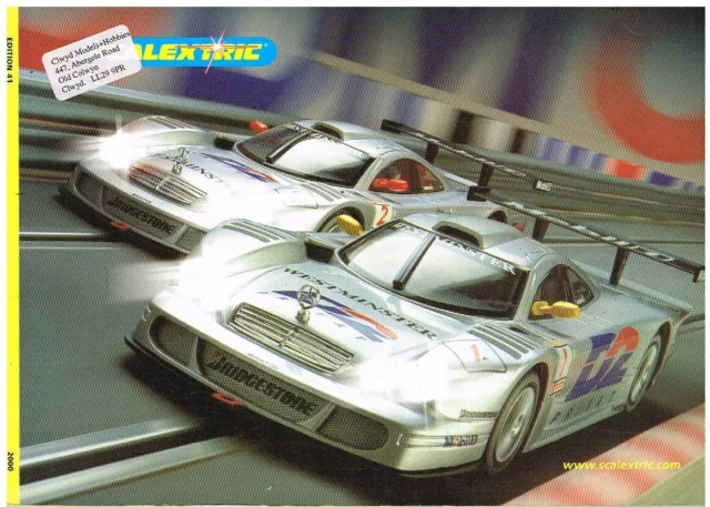 SCALEXTRIC ELECTRIC SLOT CAR RACING 41st EDITION 2000 PRODUCT RANGE CATALOGUE