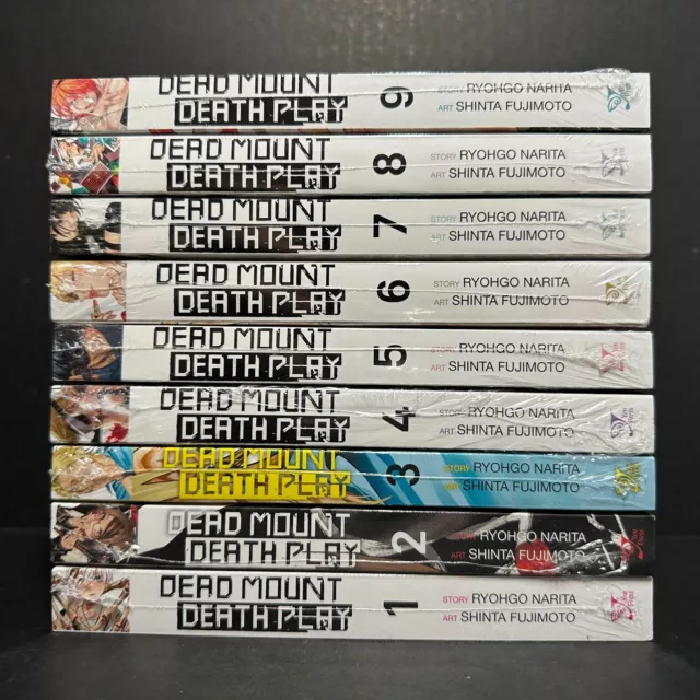DEAD MOUNT DEATH PLAY vol.1-9 set Japanese Language Comic Shonen