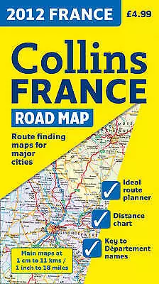 2012 Collins France Road Map (International Road Atlases)-Collins Uk-map-0007438