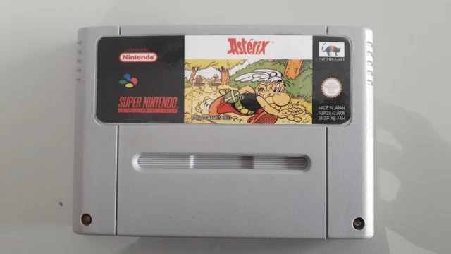 Jeu super nintendo ASTERIX Pal (N°2883)