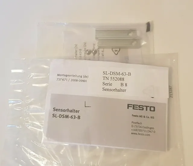 FESTO SL-DSM-63-B 552088 Automatique Du Neuf Emballage D'Origine Worldwide