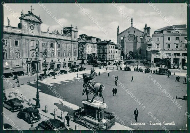 Piacenza Città Auto Foto FG cartolina KV7006