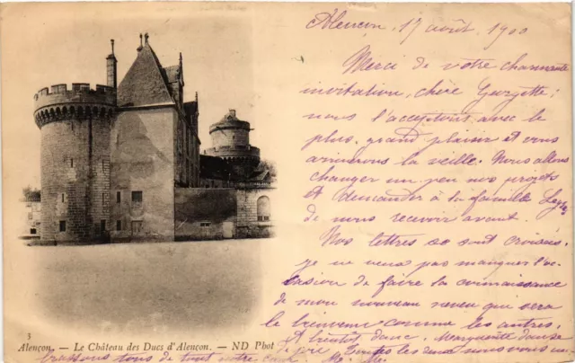 CPA AK ALENCON - Le Chateau des Ducs d'ALENCON (435342)