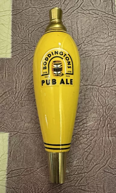 Boddingtons Pub Ale 7” Long Draft Beer Tap Handle | Bar, Restaurant, Breweriana