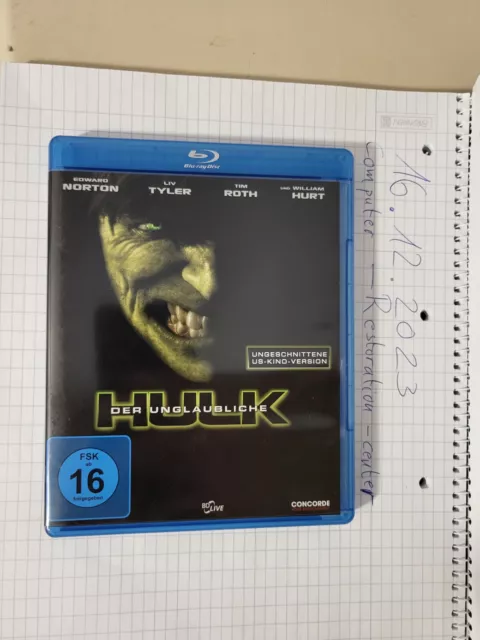 Der unglaubliche Hulk Blu-Ray &weitere Games & Filme (DVD & Blu-Ray)