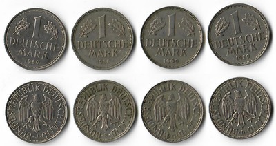 Aigle Pièce Bundesrepublik Allemagne Aigle Argenté 5 DM 1960 J En Uncirculated 