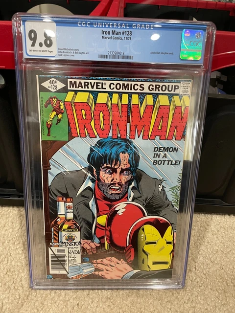 The Invincible Iron Man #128 Comic Book CGC 9.8 1979