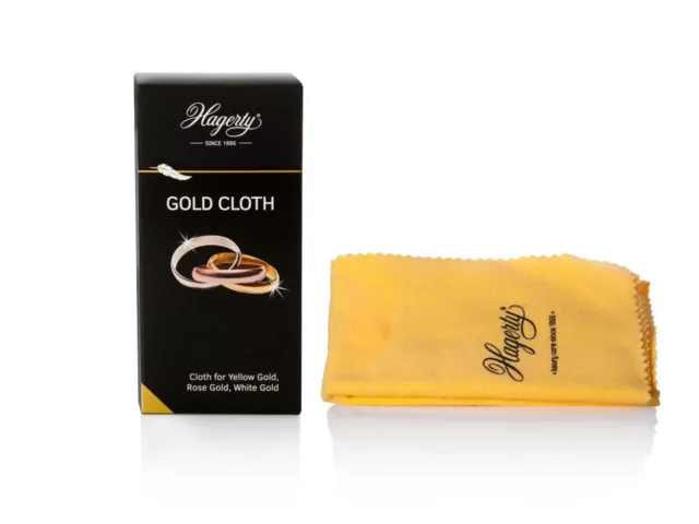 Hagerty Gold Cloth Jewellery Cleaning Cloth