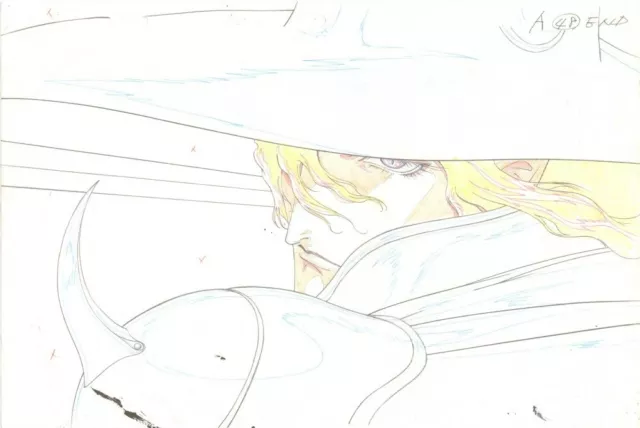 Anime Genga not Cel Vampire Hunter D #1844