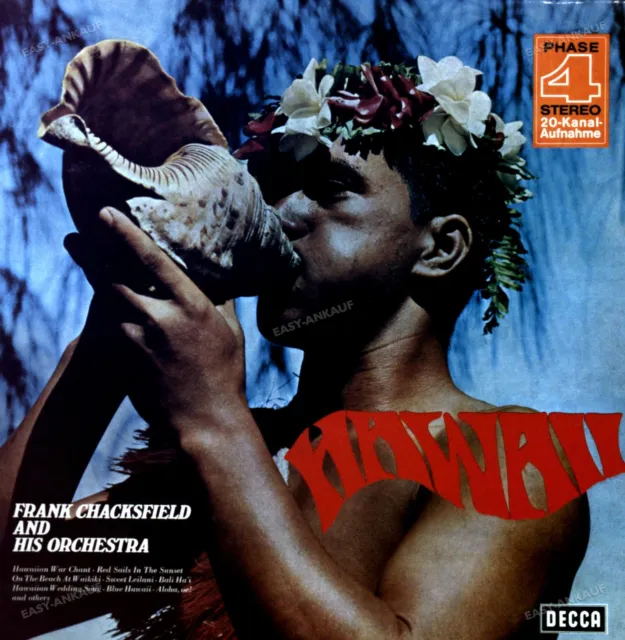 Frank Chacksfield And His Orchestra - Hawaii LP 1966 (VG/VG) .