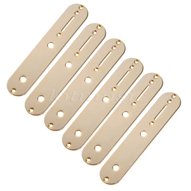 6Set GOLD Guitar Mounting Blank Control Plate For Fender TL Guitar replacement