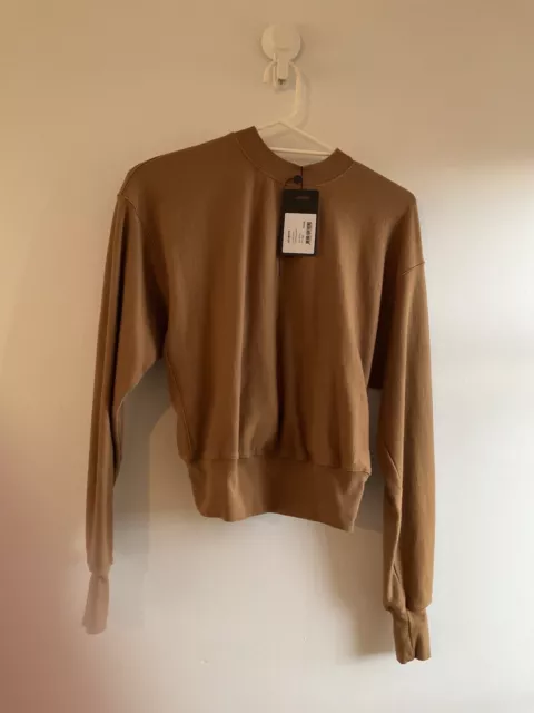 Bassike gathered hooded 2025 sweat