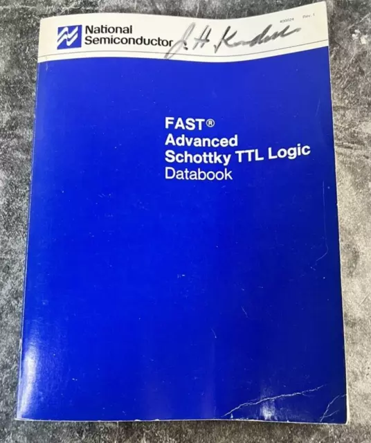 1988 National Semiconductor FAST Advanced Schottky TTL Logic Databook, Data Book