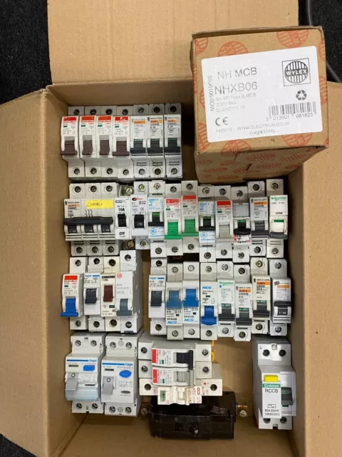 Job Lot of mcb/rcds