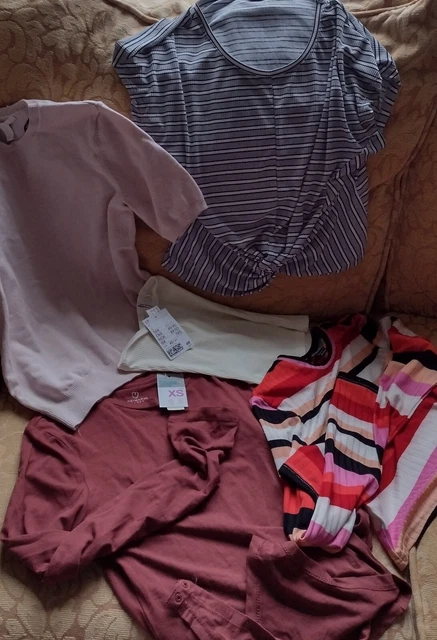 Ladies Clothes Bundle (Xs) Tops & Bodysuit **New** 5 Items Job Lot