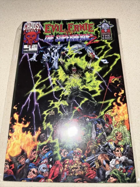 Chaos! Comics - Evil Ernie vs the Super-Heroes 2 - 1998 One-Shot