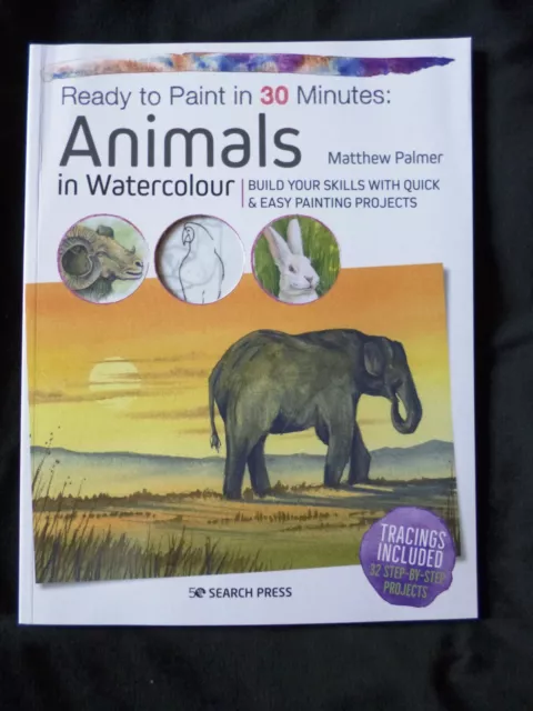 Ready to Paint in 30 Minutes WATERCOLOUR by SEARCH PRESS VARIOUS TITLES