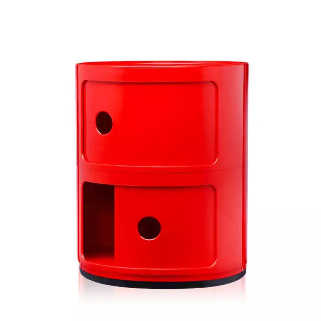 Componibile Kartell 2 Cassetti Rosso Art 04966/10