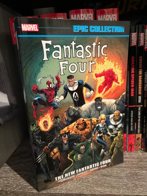 NEW FANTASTIC FOUR EPIC COLLECTION VOL. 21 • Simonson Art Adams • Marvel Comics