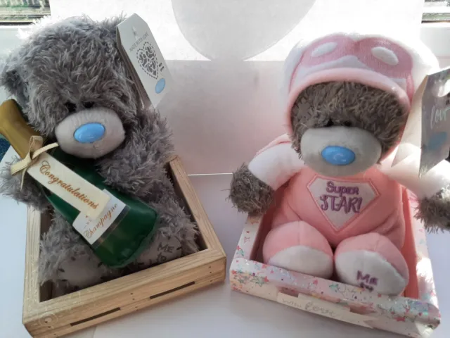 Carte Blanche... 'Me To You' Tatty Teddy 'Champagne' and 'Super star' Teddy.