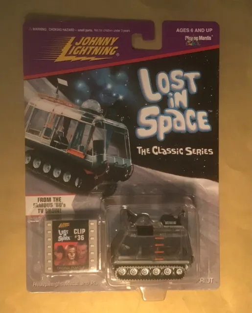 1998 Johnny Lightning LOST IN SPACE Classic Series THE CHARIOT w/ Clip 36