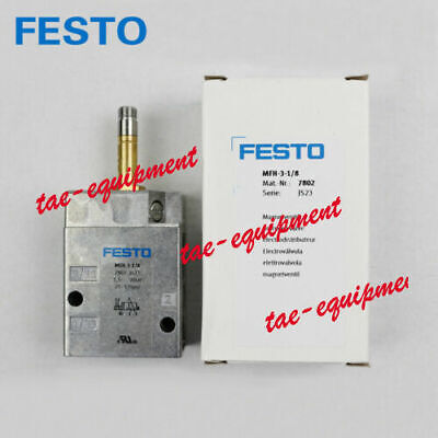 7802 Festo Festo Modèle sans Mfh 3 1/8 Électrovanne,P/N Inutilisé Vieux Stock 
