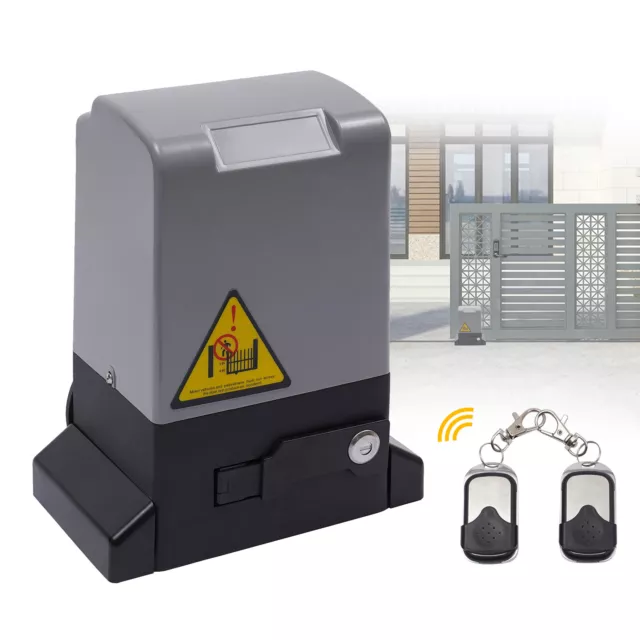 Upgrade 2000KG Sliding Gate Opener Electric Automatic Motor Remote Heavy Duty AU