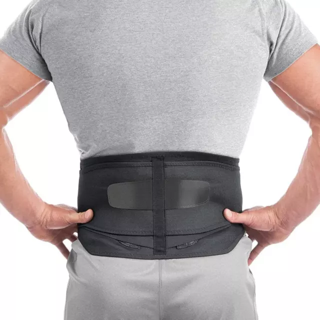 Adjustable Lumbar Support Lower Waist Back Belt Brace Pain Relief Men Women