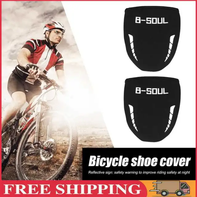 B SOUL 1 Pair Outdoor Cycling Shoe Toe Cover Waterproof Bike Protector Overshoe