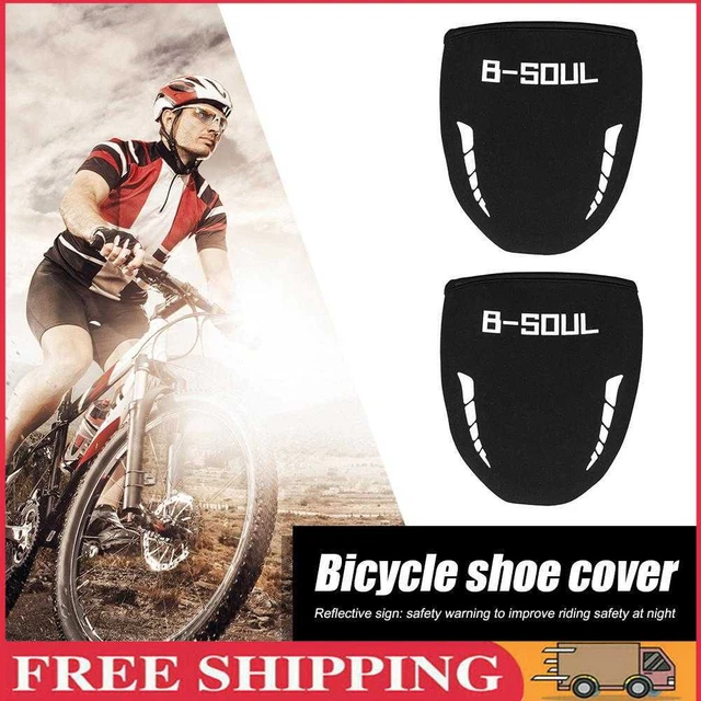 B SOUL 1 Pair Outdoor Cycling Shoe Toe Cover Waterproof Bike Protector Overshoe