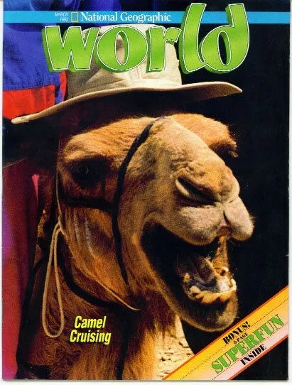 National Geographic World Magazine 1993 March