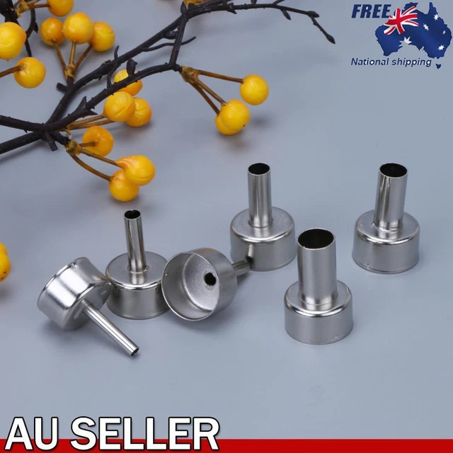 6pcs Universal Nozzle Soldering Station Hot Air Stations Gun Welding Nozzle