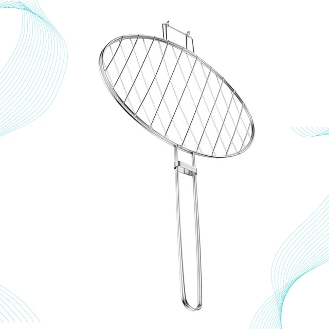 Griglia Per Barbecue In Acciaio Inox Per La Cottura Di Carne/pesce/verdure - Foto 6