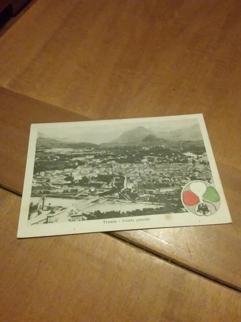 Cartolina Trento  Veduta Generale Particolare