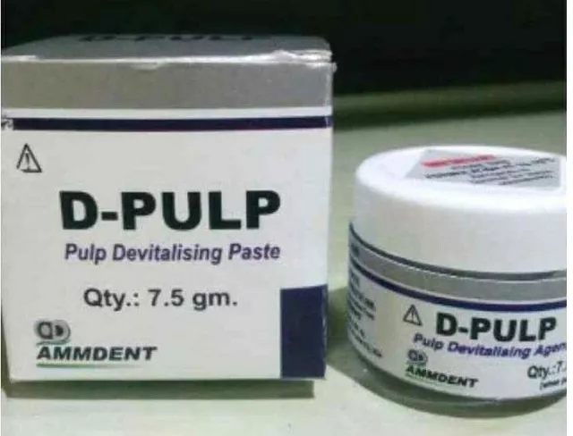 Pâte endodontique dévitalisante d-pulp, 7.5 Gm, Ammdent dentaire, livraison...