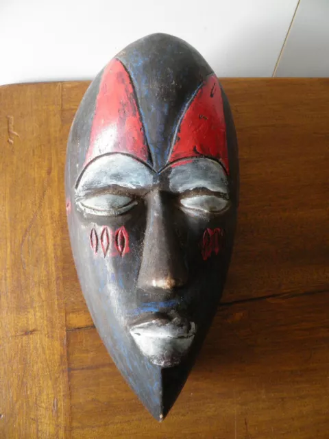 ancien Masque africaine ogoni kranwe sud du Nigeria