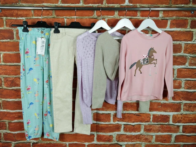 Girl Bundle Age 5-6 Year M&S H&M J Lewis Etc Tee Cardigan Pj Bottoms Jeans 116Cm