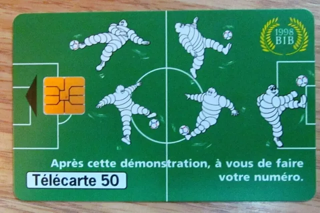 Telecarte Michelin Coupe Du Monde 1998 Football, Footix