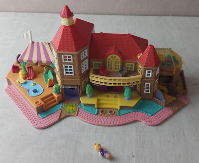 Polly Pocket Bluebird – Ancien Manoir Magique 1994 (Complet Avec Défauts)